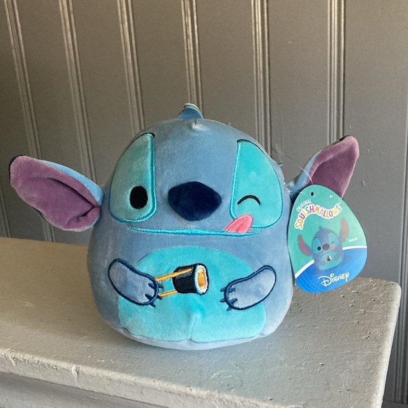 Squishmallows Other - SOLD 🚨Brand NWT- 6.5”- Disney- Stitch w/ Sushi- 🍣 Original- Squishmallows